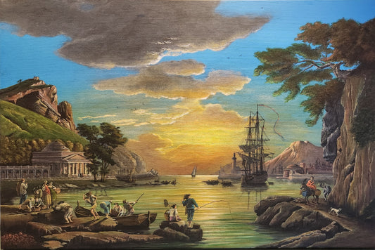 Calme - A Landscape at Sunset
