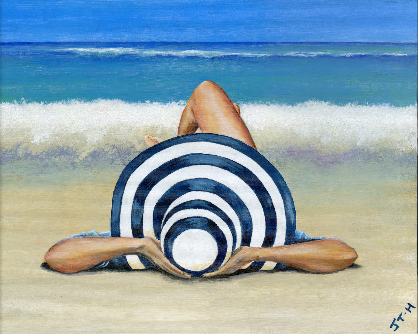 Relaxing at the Beach